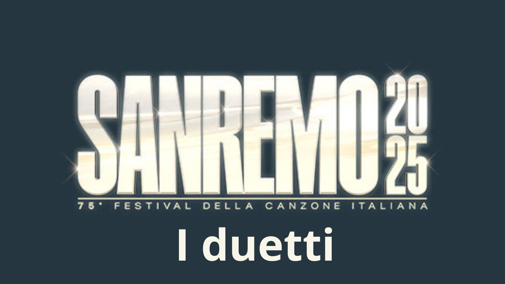 Sanremo 2025, i duetti