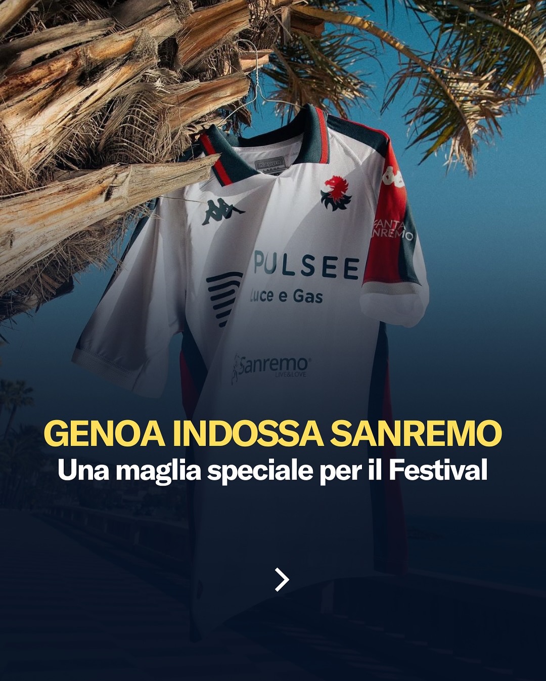 Genoa indossa Sanremo