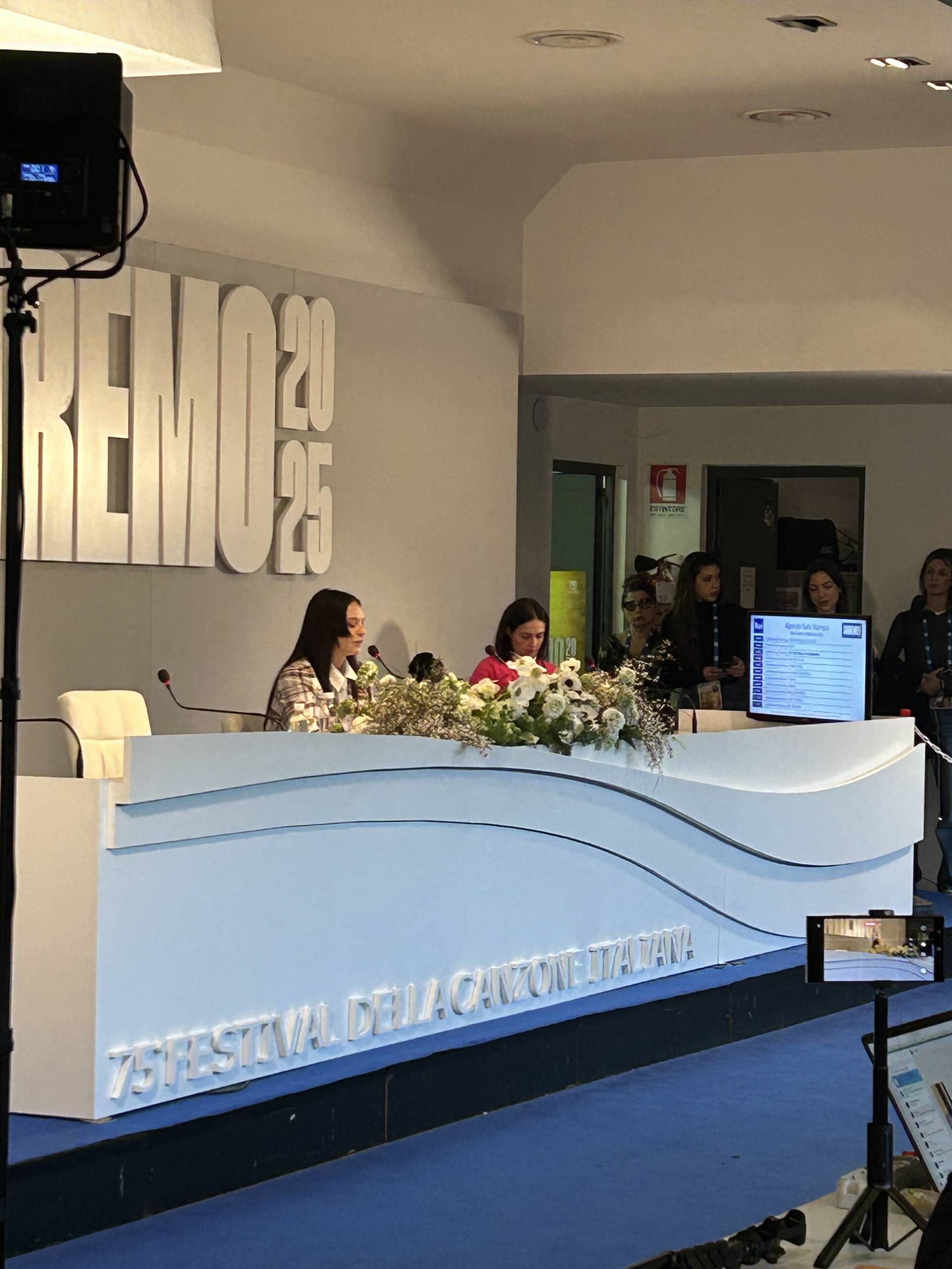 Francesca Michielin in conferenza stampa