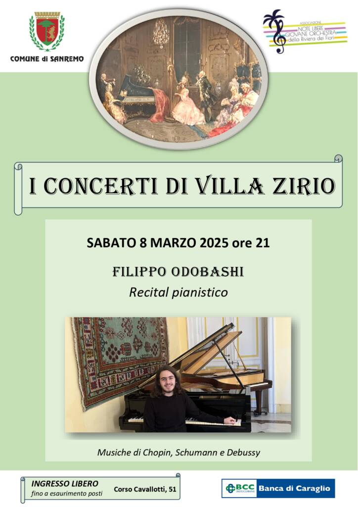 I concerti di Villa Zirio